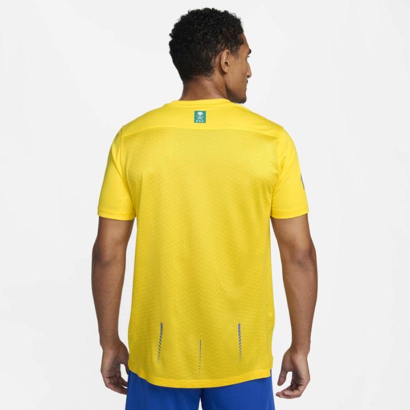 Camisa Al-Nassr I 23/24 Torcedor Masculina - Amarelo