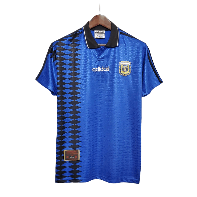 Camisa Argentina II 1994 Adidas - Azul- Retrô