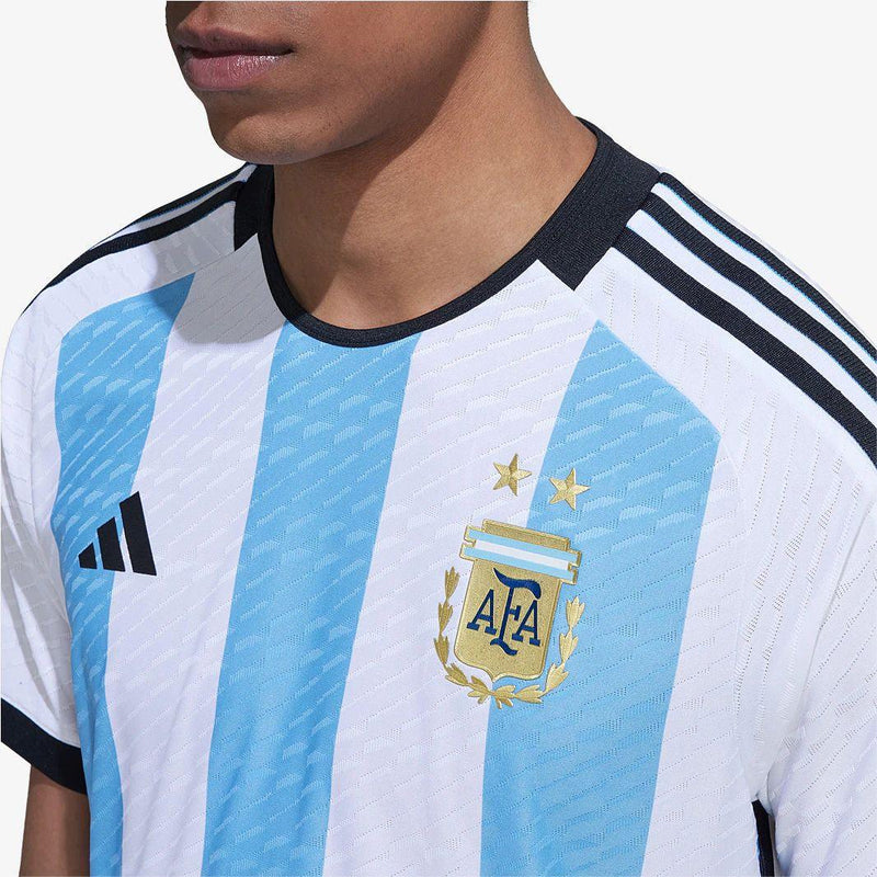 Camisa Argentina I 2022 Torcedor Adidas Masculina - Listrada - Retrô