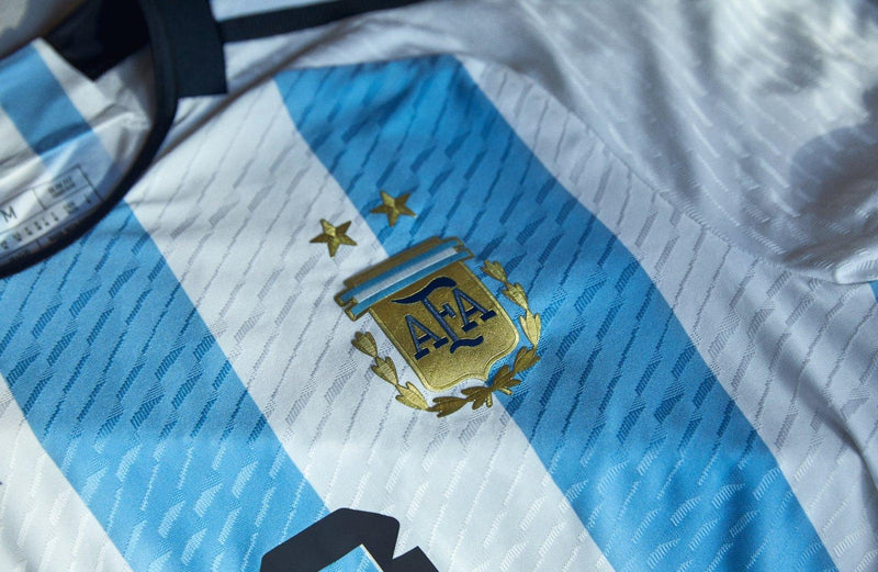 Camisa Argentina I 2022 Torcedor Adidas Masculina - Listrada - Retrô