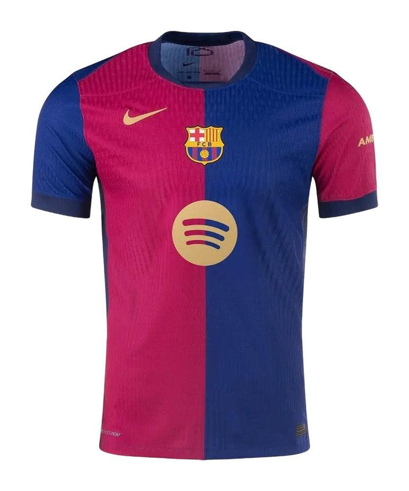 Camisa Barcelona I 24/25 - Torcedor Nike Masculina - Azul e Grená