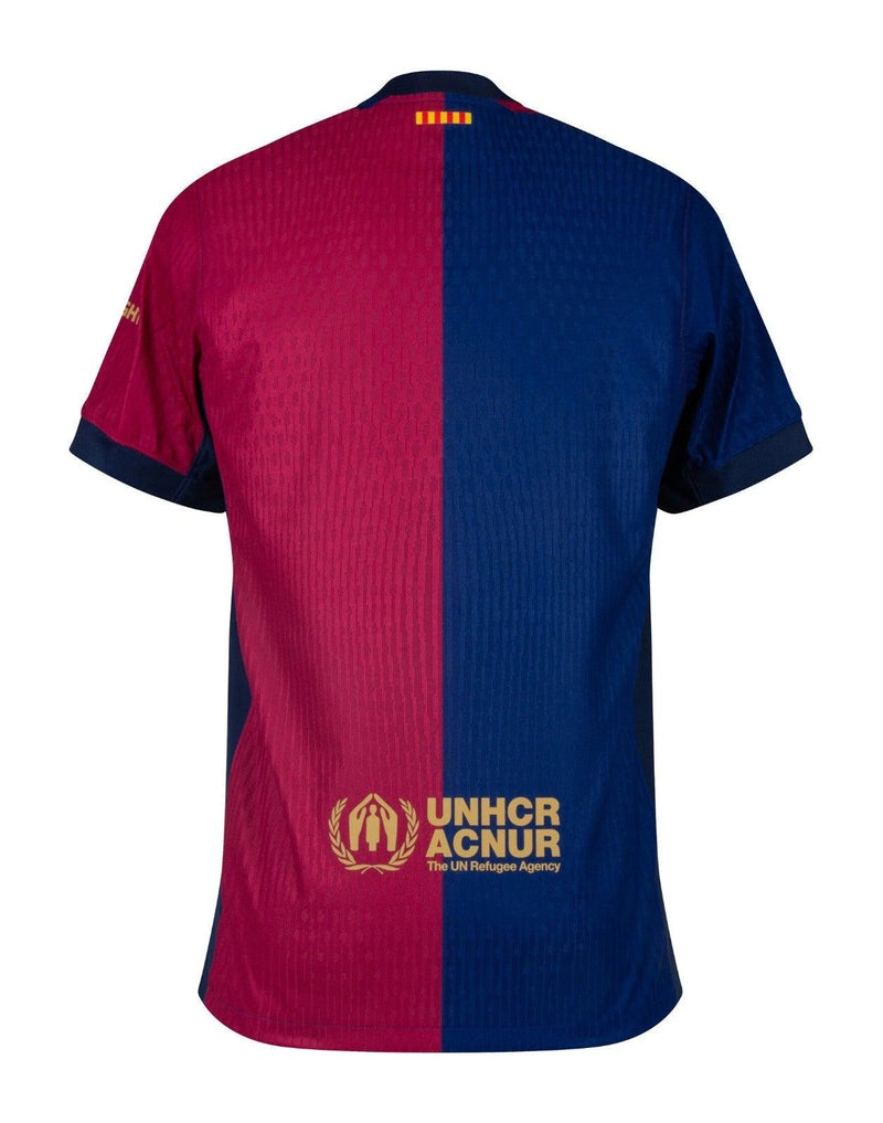 Camisa Barcelona I 24/25 - Torcedor Nike Masculina - Azul e Grená