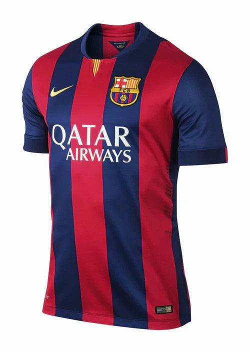 Camisa Barcelona I 2014/2015 Nike Torcedor - Retrô