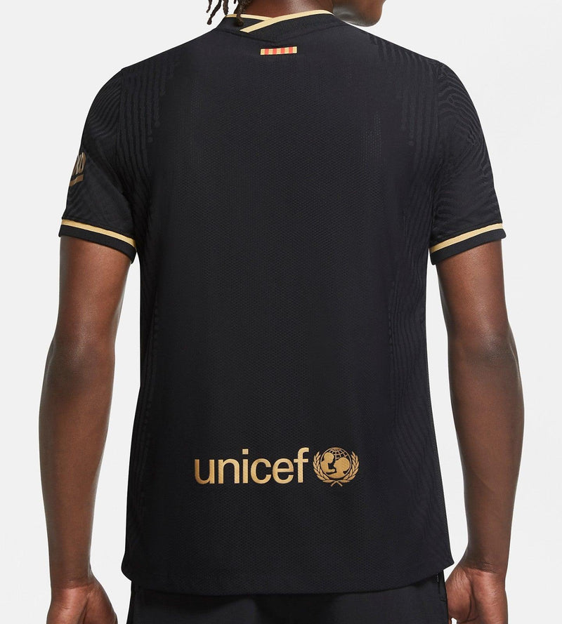 Camisa Barcelona II 2020/2021 Nike Torcedor - Preto - Retrô