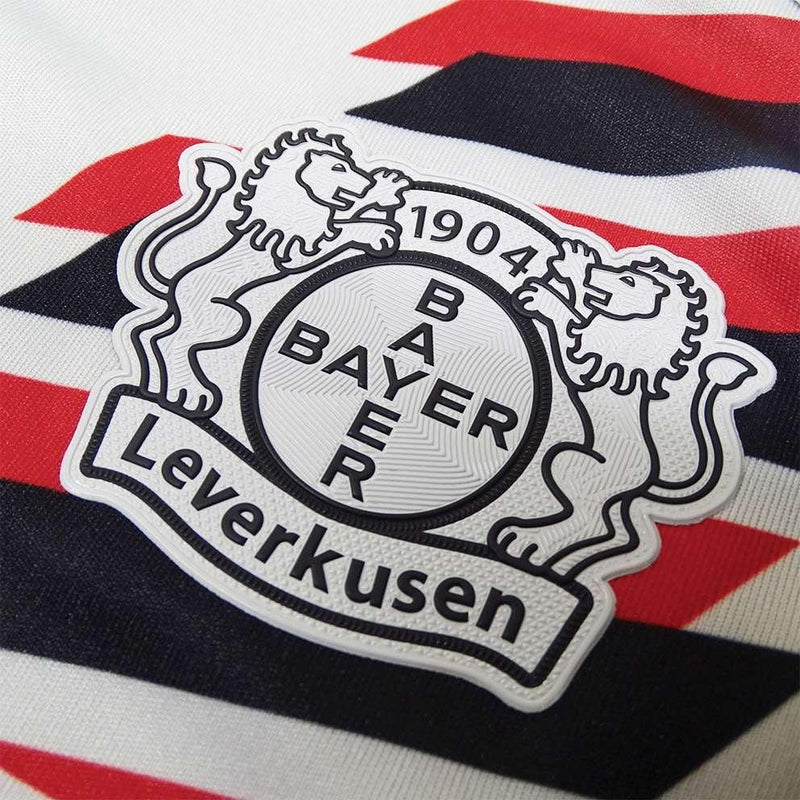 Camisa Bayer Leverkusen - II 23/24 Torcedor Masculino - Branca