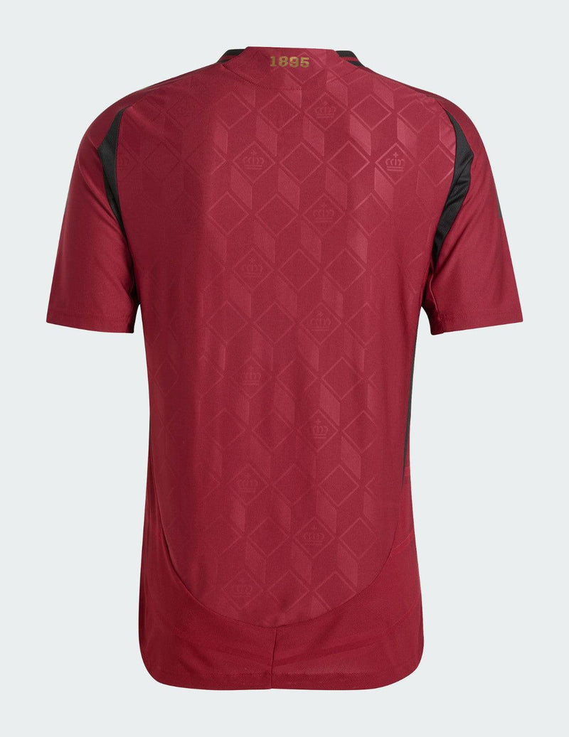 Camisa Bélgica I 24/25 - Torcedor Adidas Masculina - Bordô