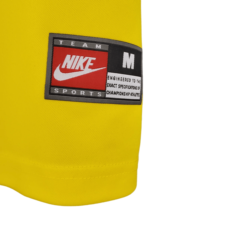 Camisa Seleção Brasileira I 1998 Nike - Amarela - Retrô