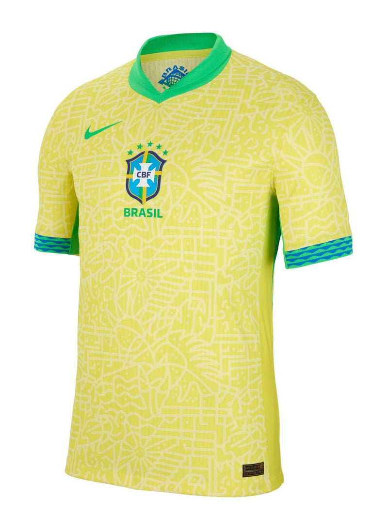 Camisa Seleção Brasileira I 24/25 - Torcedor Nike Masculina - Amarela