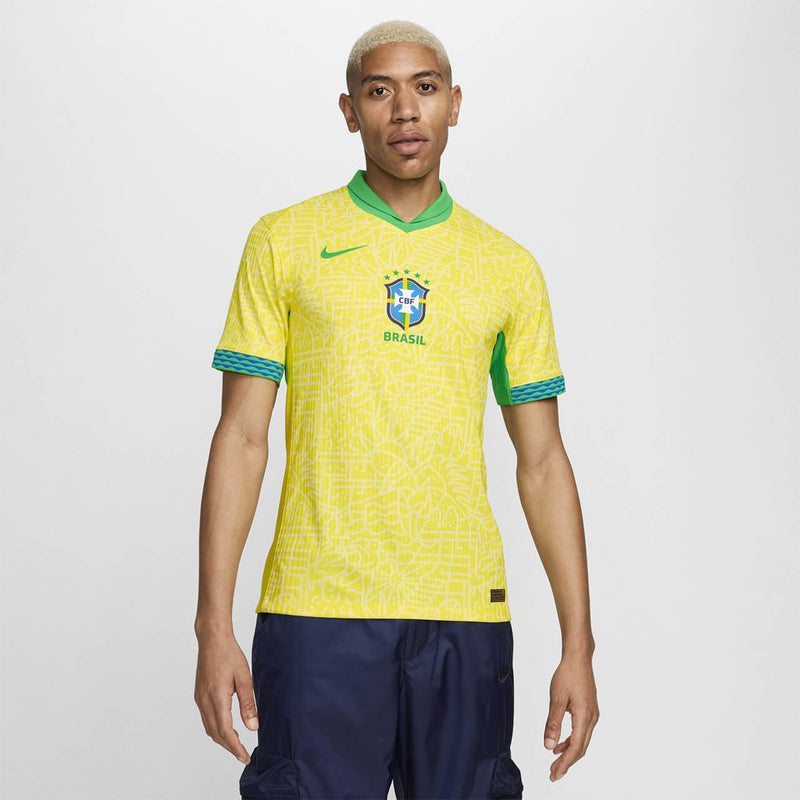 Camisa Seleção Brasileira I 24/25 - Torcedor Nike Masculina - Amarela