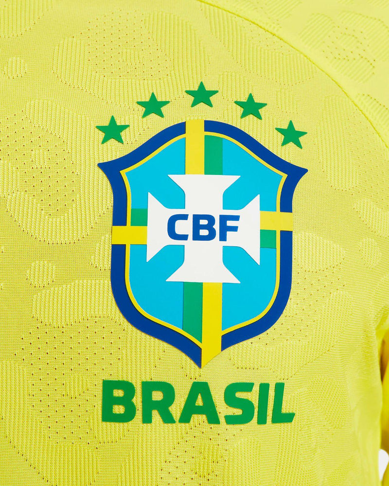 Camisa Seleção Brasileira I 2022 - Torcedor Nike Masculina - Amarela