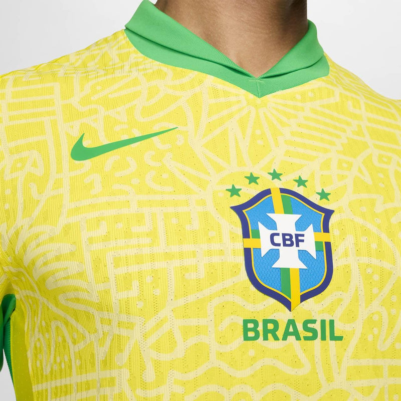 Camisa Seleção Brasileira I 24/25 - Torcedor Nike Masculina - Amarela