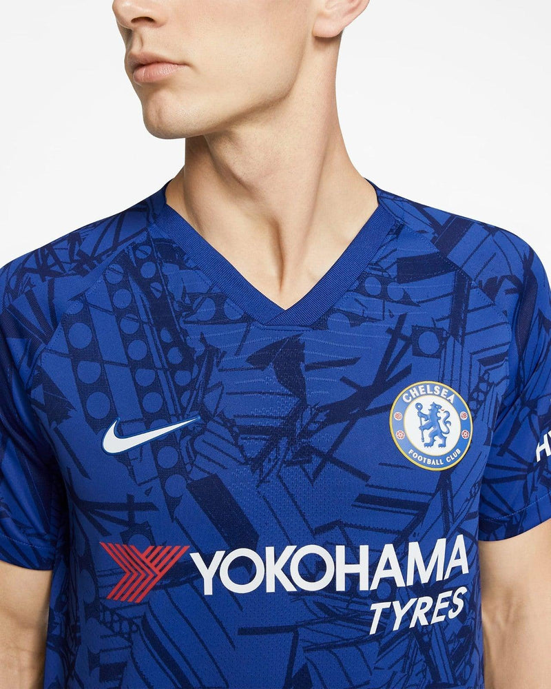 Camisa Chelsea I 2019/2020 Adidas - Azul - Retrô