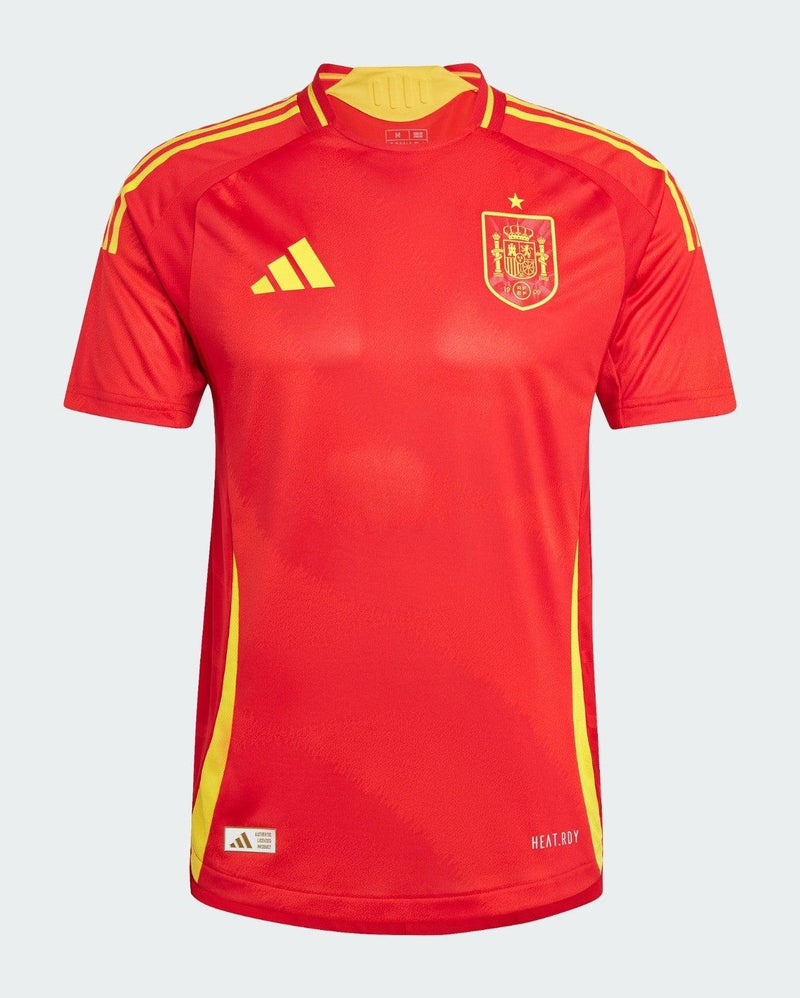 Camisa Espanha I 24/25 - Torcedor Adidas Masculina - Vermelha