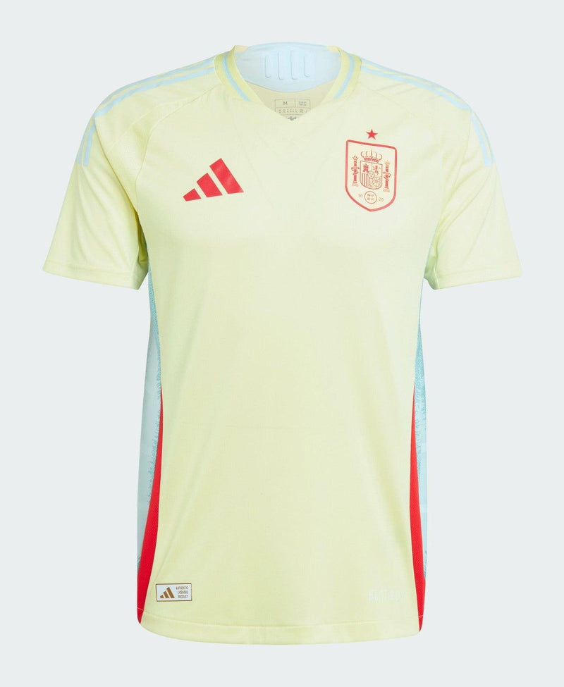 Camisa Espanha II 24/25 - Torcedor Adidas Masculina - Amaerlo Neon