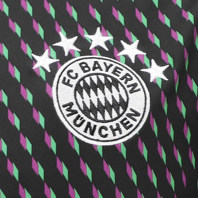 Camisa Bayern München II 2023/2024 Adidas - Preta e Roxo