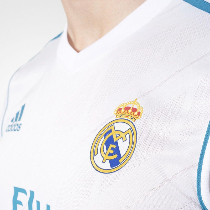 Camisa Real Madrid I 2017/2018 Adidas - Branco - Retrô