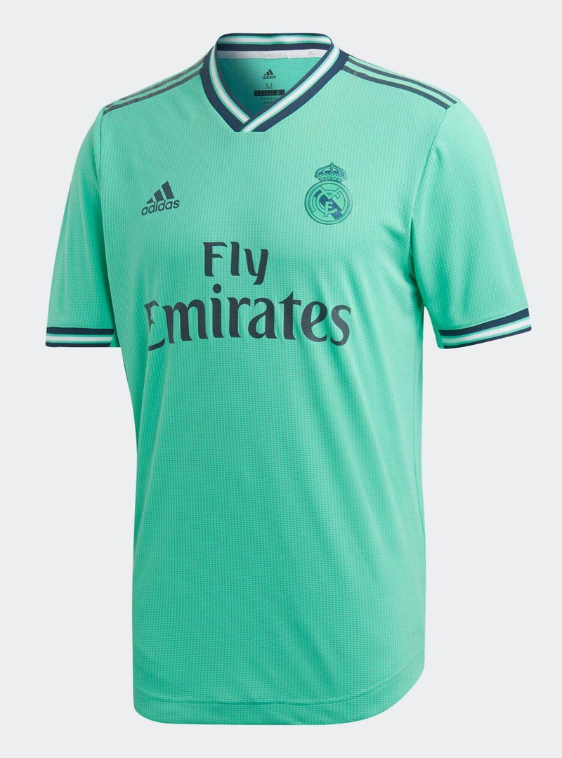 Camisa Real Madrid III 2019/2020 Adidas - Verde Água - Retrô