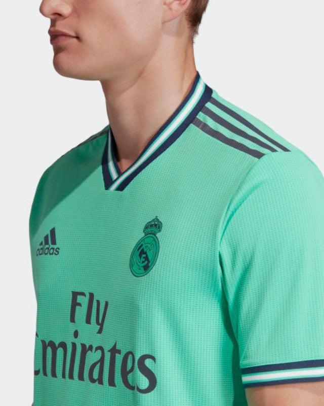 Camisa Real Madrid III 2019/2020 Adidas - Verde Água - Retrô