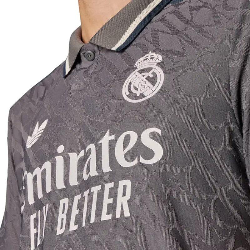 Camisa Real Madrid III 24/25 Torcedor Adidas - Cinza