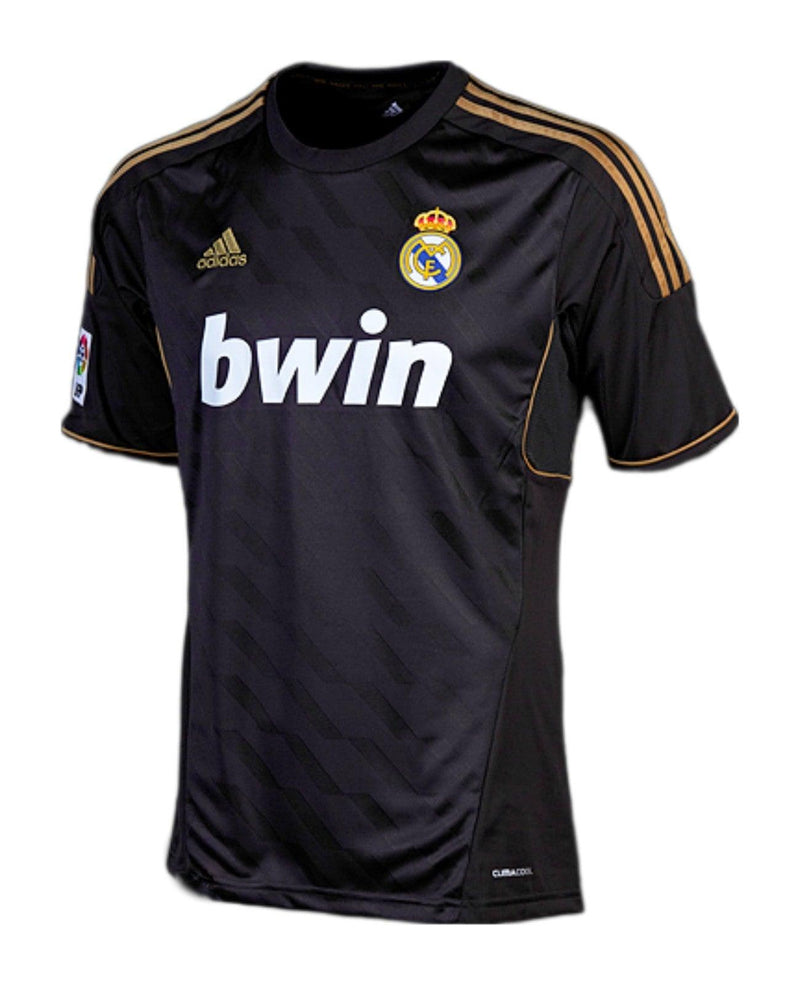 Camisa Real Madrid II 2011/2012 - Adidas - Preto - Retrô