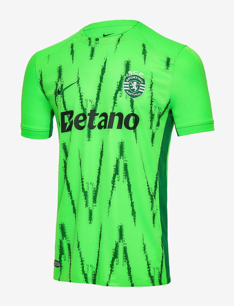 Camisa Sporting III 24/25 - Torcedor Nike Masculina - Verde Fluorescente