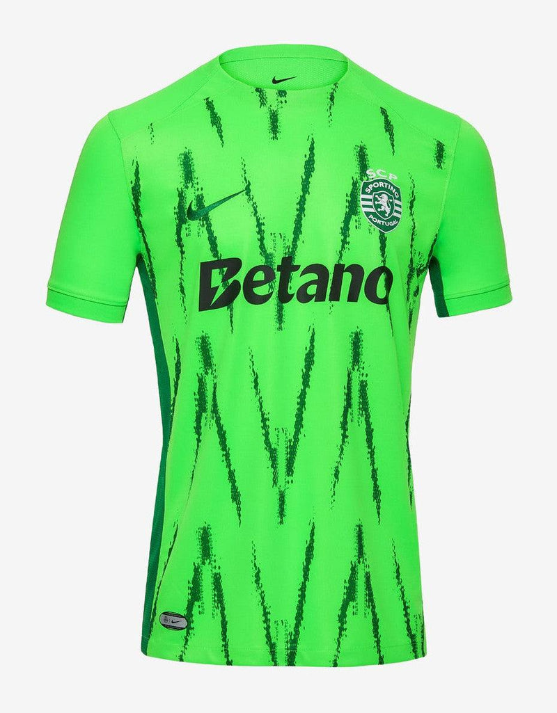 Camisa Sporting III 24/25 - Torcedor Nike Masculina - Verde Fluorescente