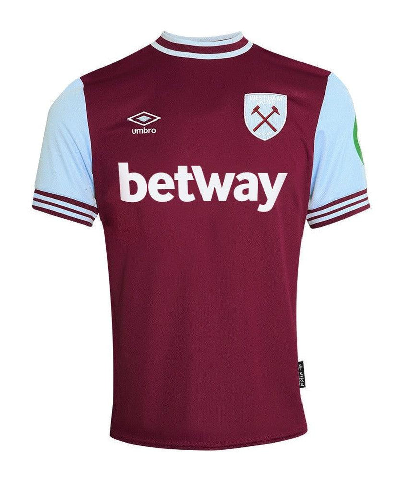 Camisa West Ham United I 24/25 - Torcedor Umbro Masculina - Azul