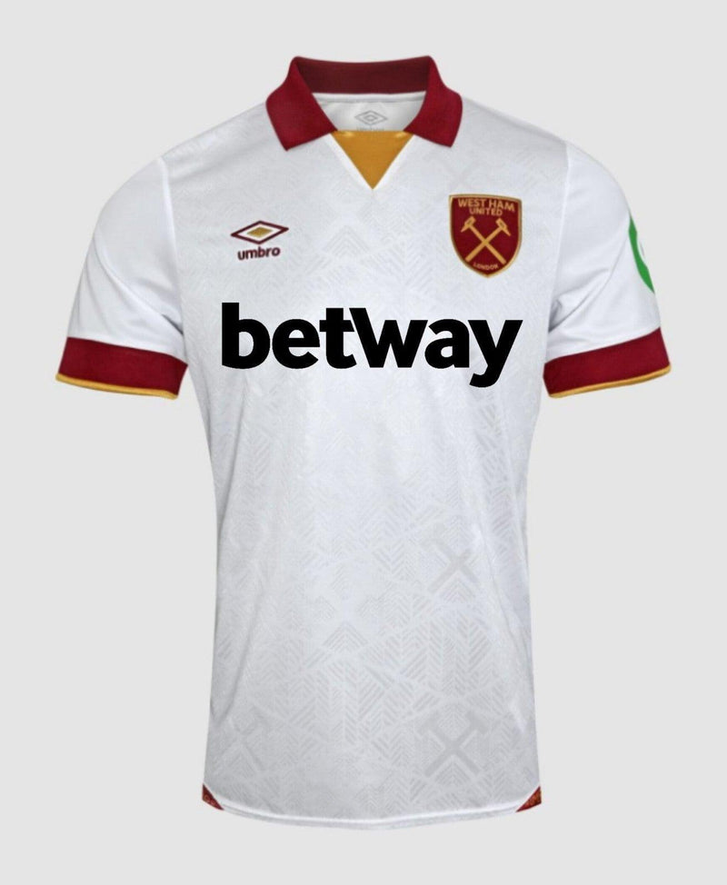 Camisa West Ham United III 24/25 - Torcedor Umbro Masculina - Branca